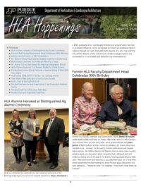 Front Page of HLA Happenings for March 15, 2024.