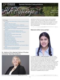 Front Page of HLA Happenings for April 12, 2024.