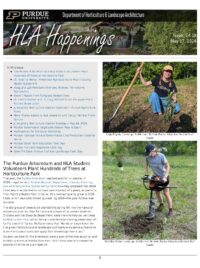 Front Page of HLA Happenings for May 17, 2024.