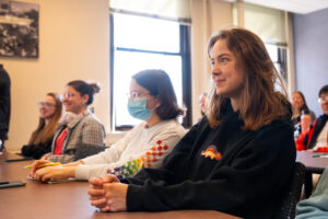 Students in Steve Hallett's class