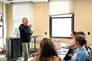 Steve Hallett teaching.