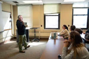 Steve Hallett teaching.