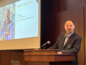 Peter R. Verdicchio speaking.