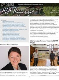Front Page of HLA Happenings for August 15, 2025.