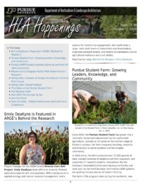 Front page of HLA Happenings for October 17, 2025.