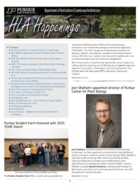 Front page of HLA Happenings for October 31, 2025.