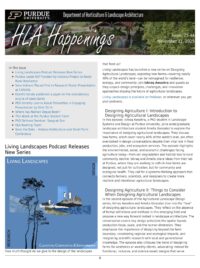 Front page of HLA Happenings for November 21, 2025