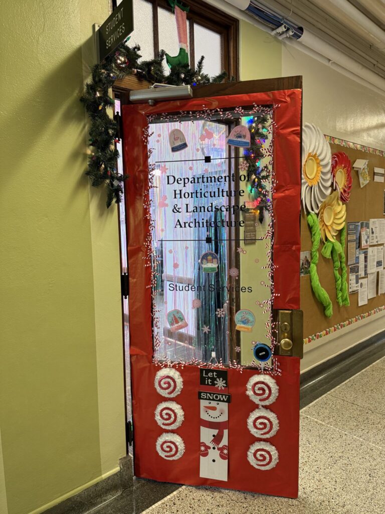 Student Services door