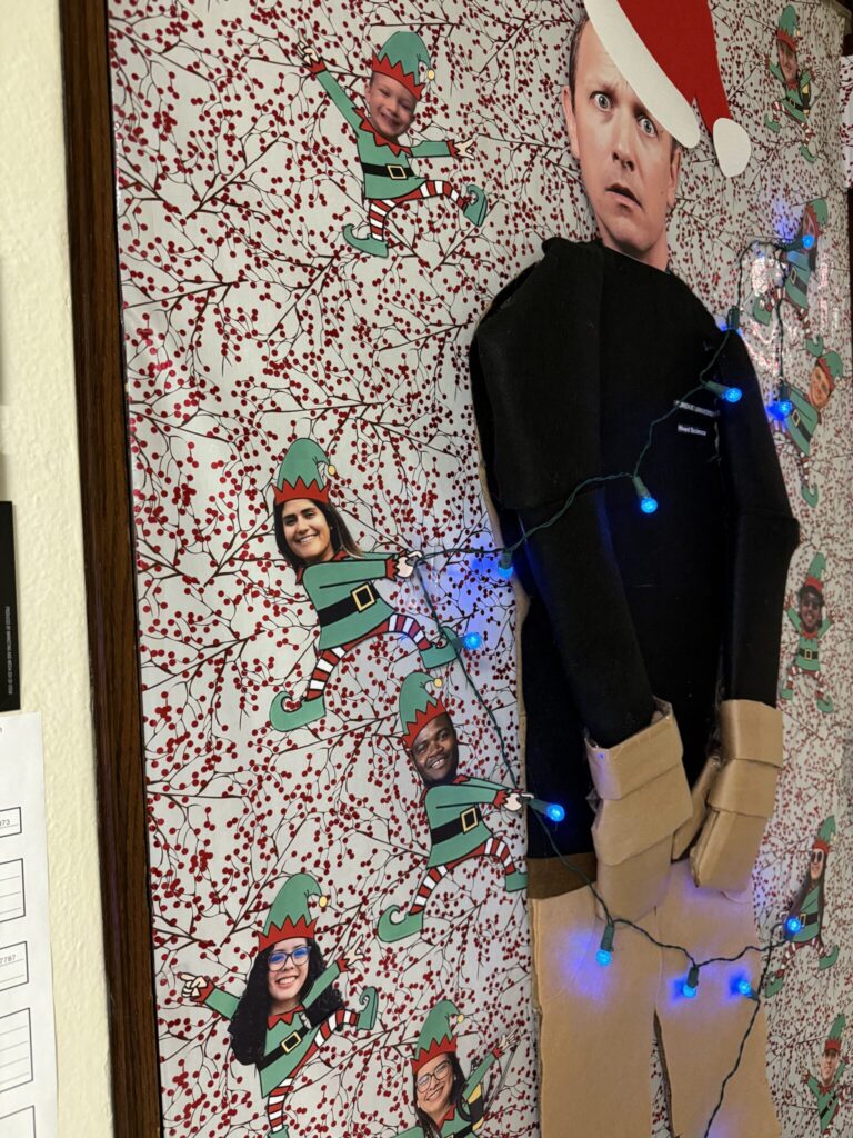 Steve Meyers door.