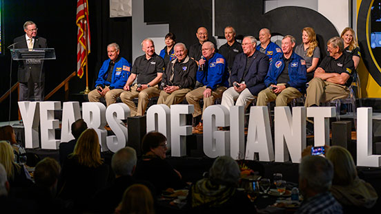 Purdue University astronauts speaking event.
