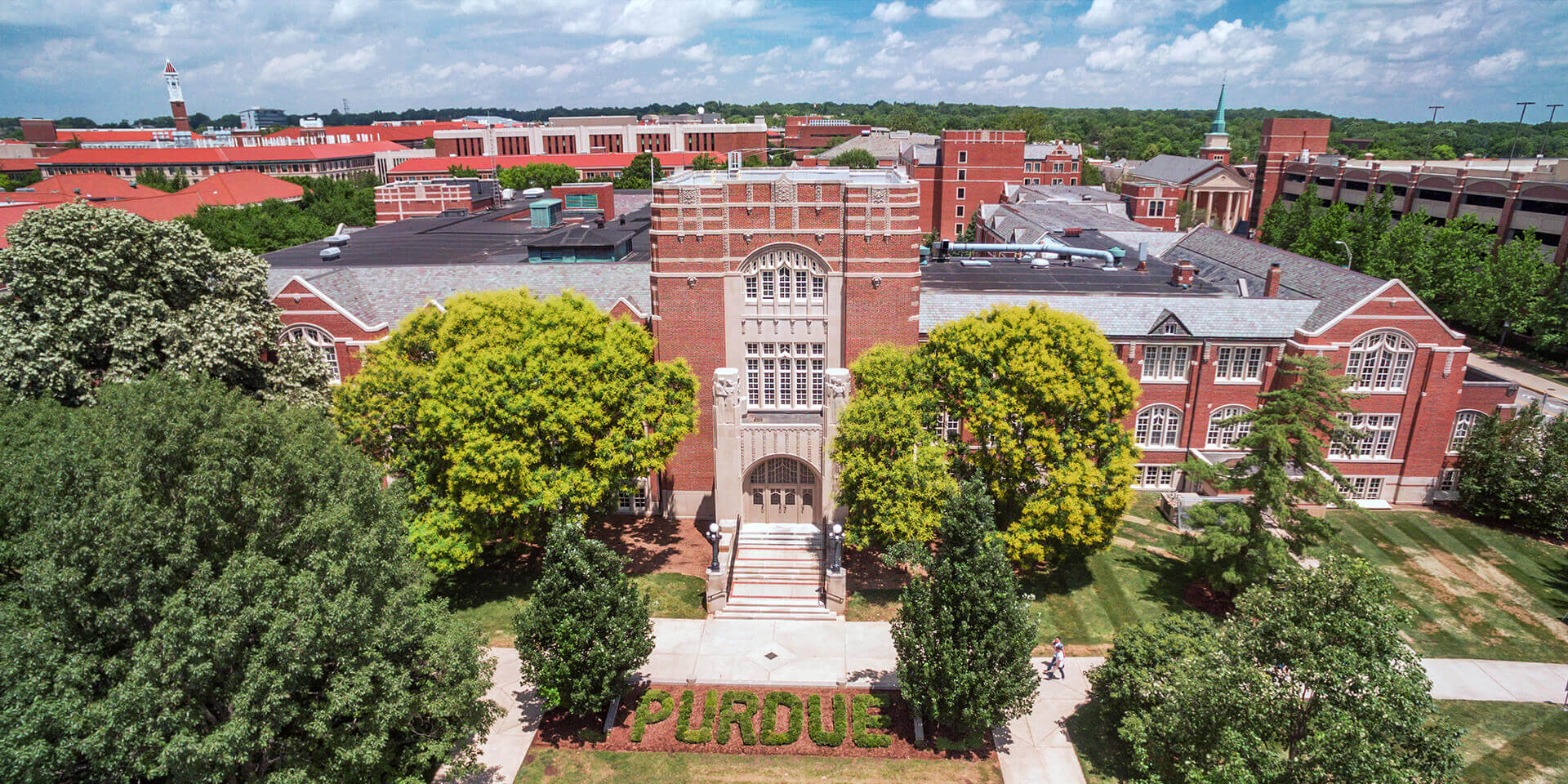 A view of the Purdue Memorial Union.