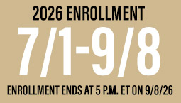 Two weeks with two weekends to enroll! 
