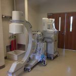 videofluoroscopic c-arm