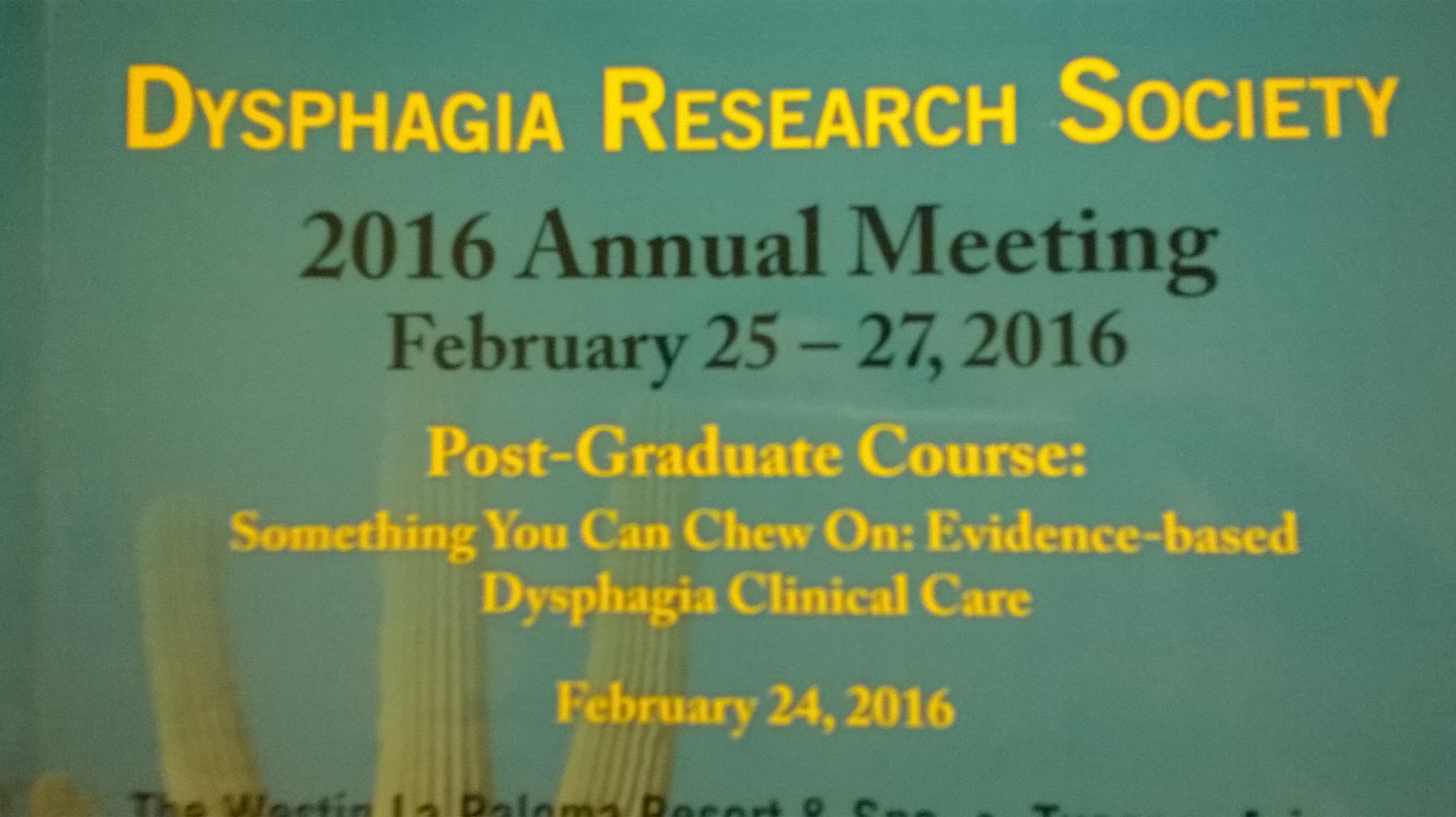 Annual Dysphagia Research Society Meeting