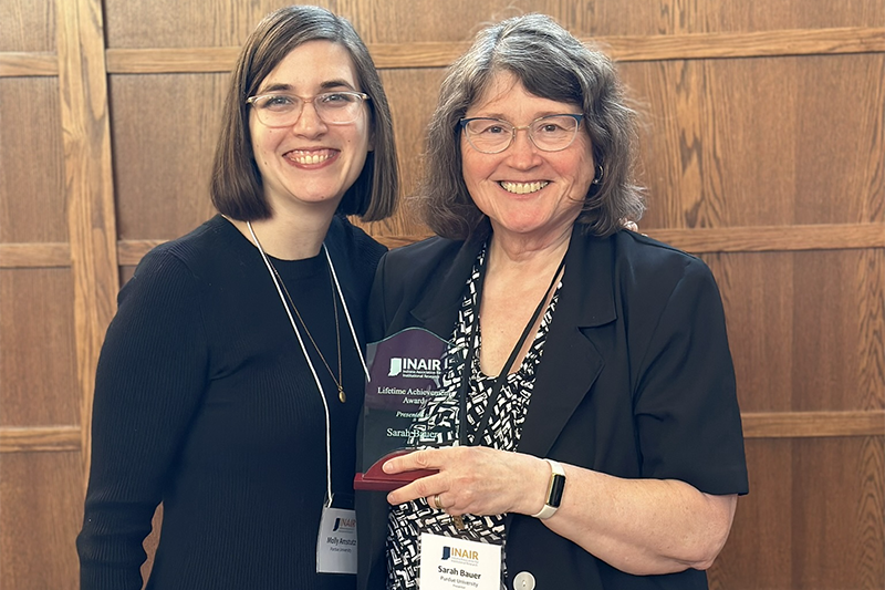 Sarah Bauer recognized with INAIR’s Lifetime Achievement Award