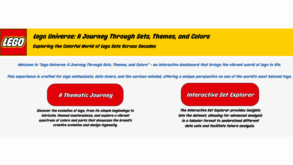 Love Data Week Winners 2024 Lego Universe