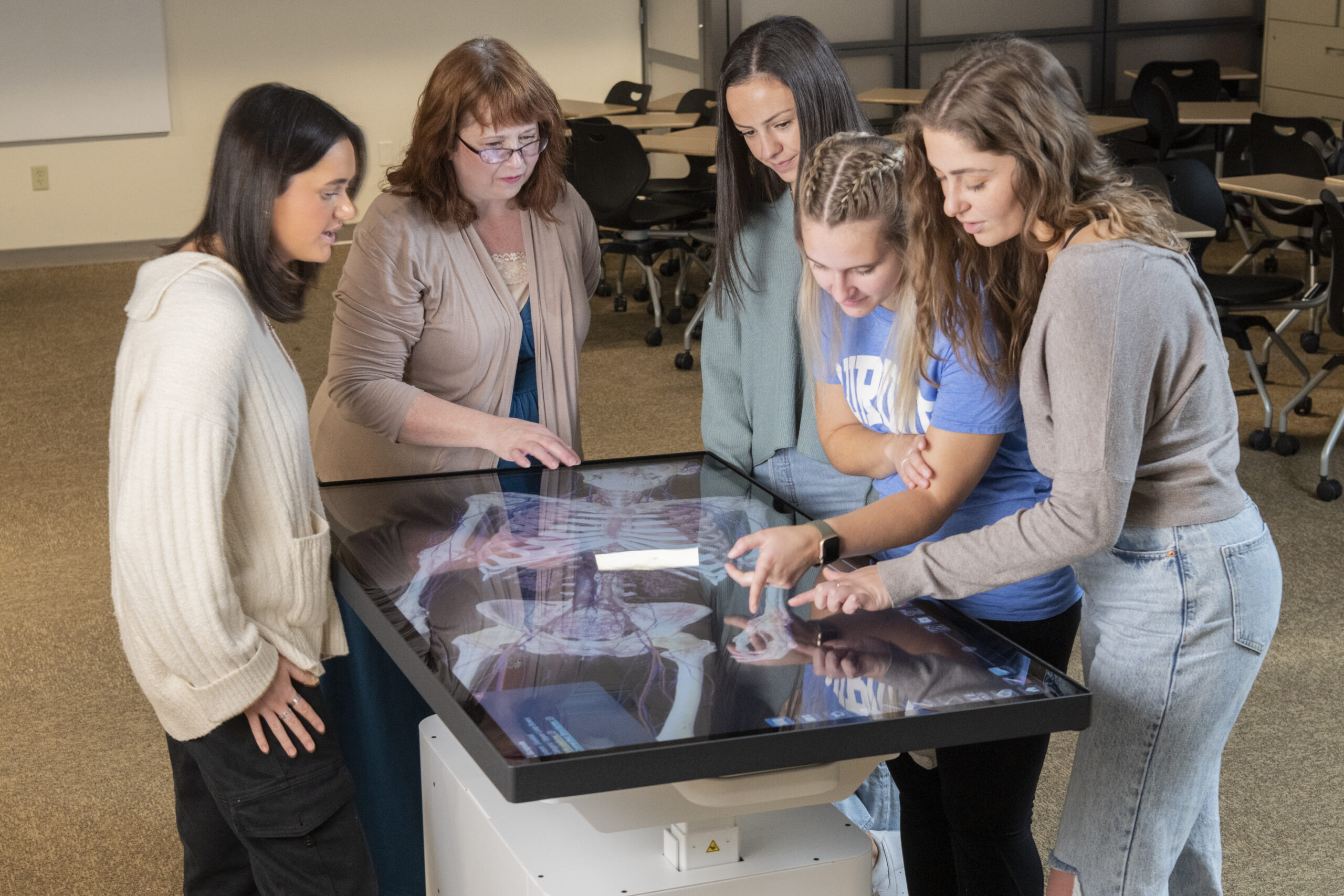 Anatomage tables at Kinesiology