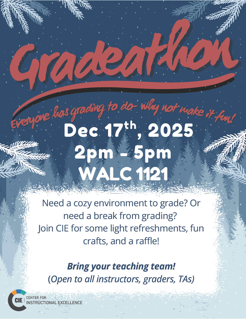 Grade-athon flyer