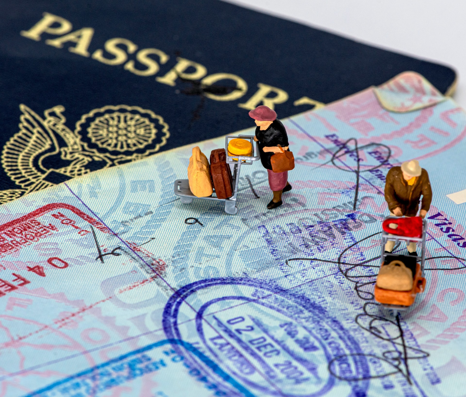 passport and travleers