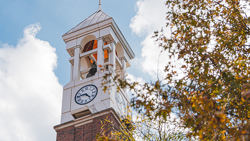 A picture of the Purdue Bell Tower.