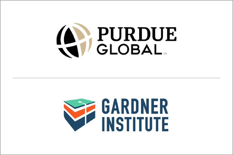 Purdue Global and Gardner Institute logos