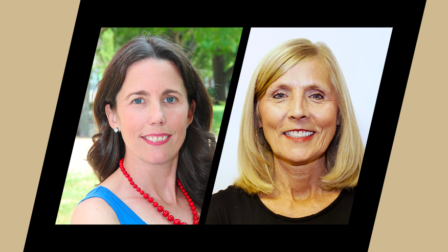 Libby Richards and Vicki Simpson