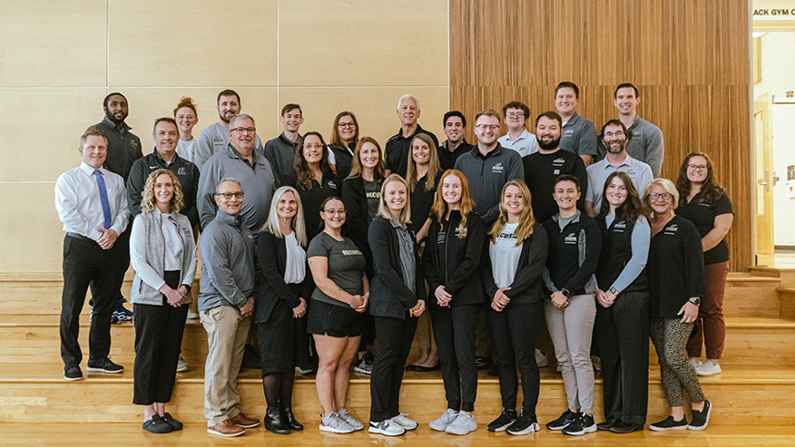 Group photo for Staff Excellence