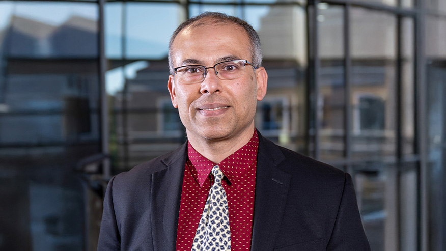 Professional head shot of man