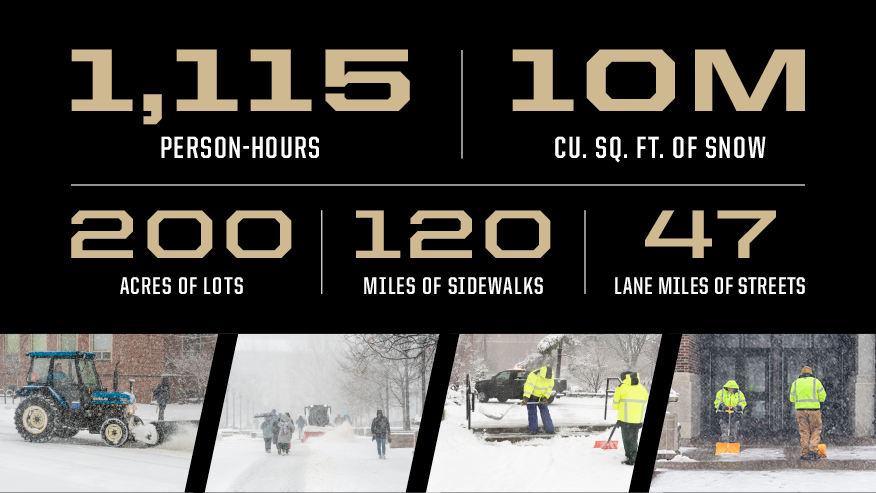 Graphic featuring snowfall