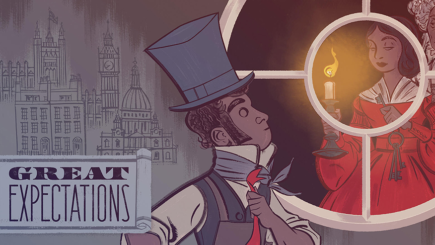 "Great Expectations" graphic