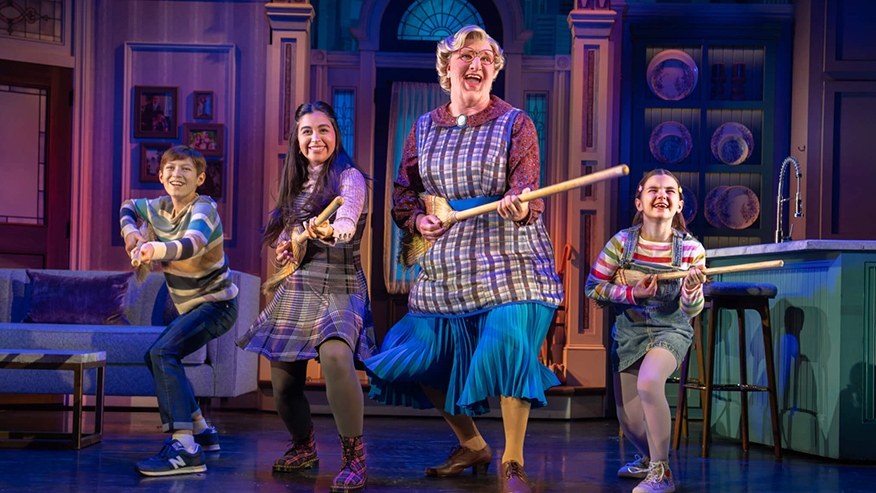 Mrs. Doubtfire production still