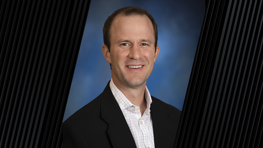 Graphic featuring man