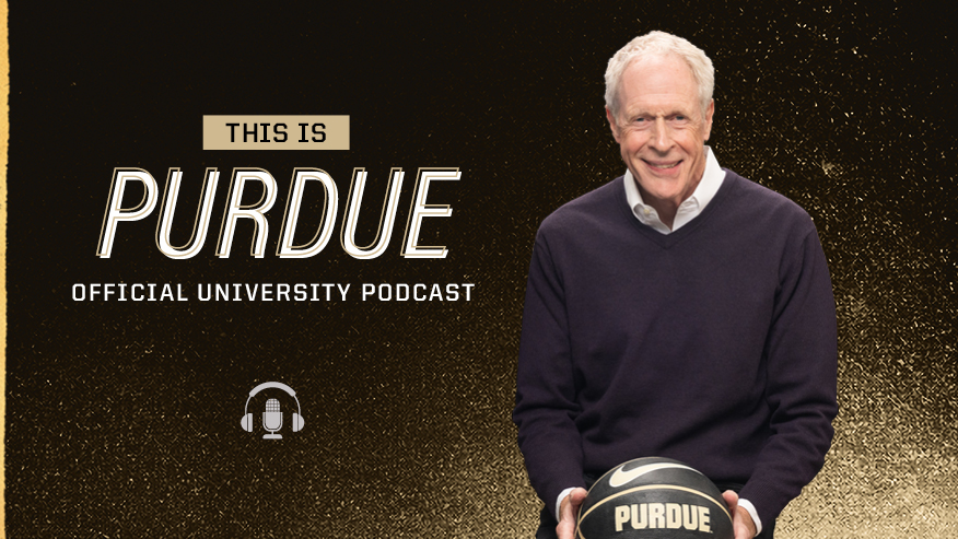 Mark Montieth on a This Is Purdue graphic