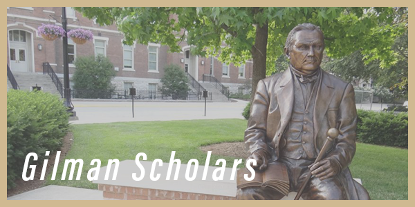 Link to Gilman Scholars listing page