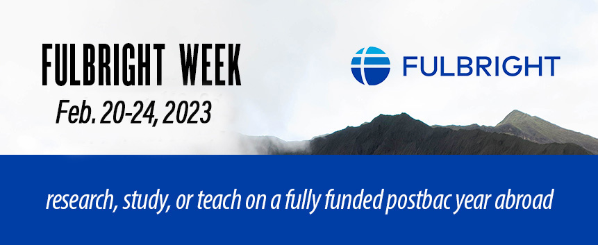 Fulbright Week National International Scholarships Office Purdue