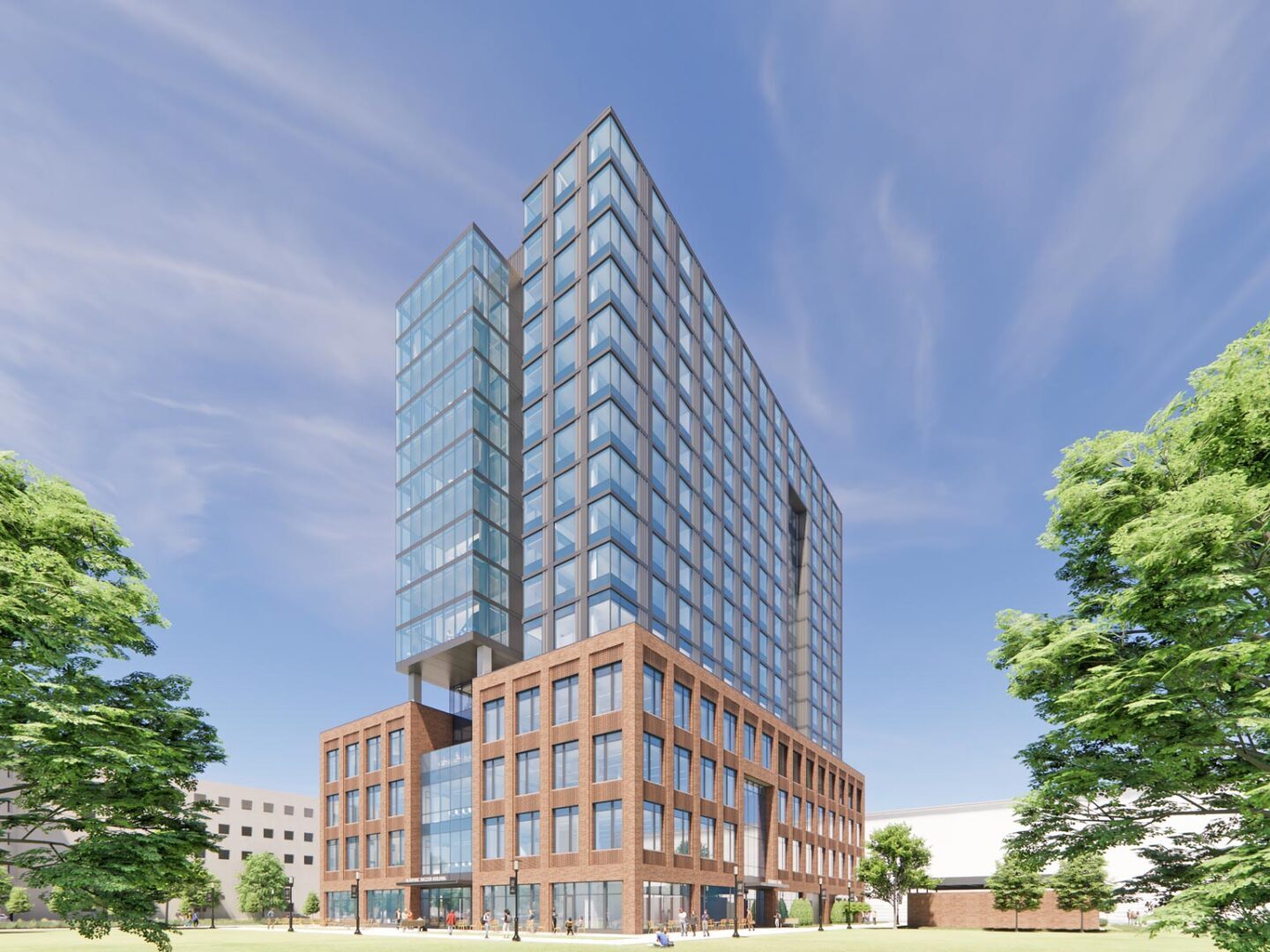 Academic Success Building North East Rendering