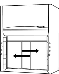 Horizontal Sliding Sash Diagram