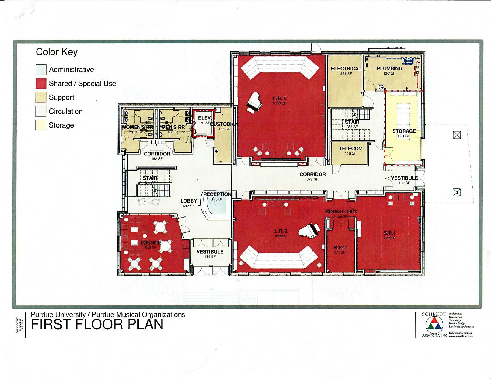 AED is located in the Lobby of BALY on wall between elevator and restrooms.