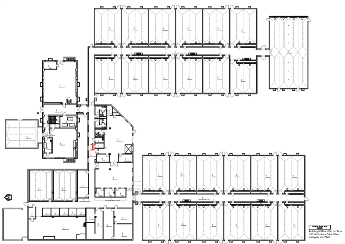 Map to HGRH AED location.