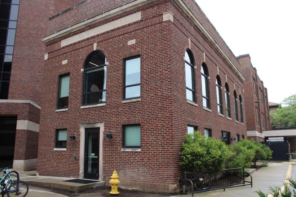 Exterior picture of the American Railway building