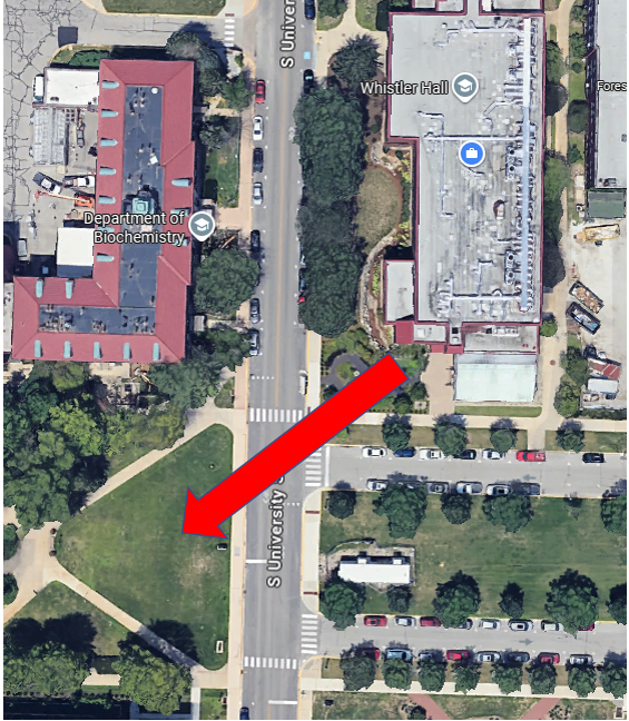 Map of WSLR primary EAA location.