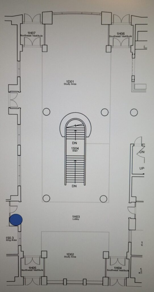 Photo of AED location