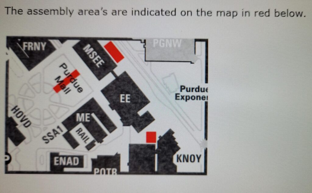 Map highlighting the Primary EAA locations in red,