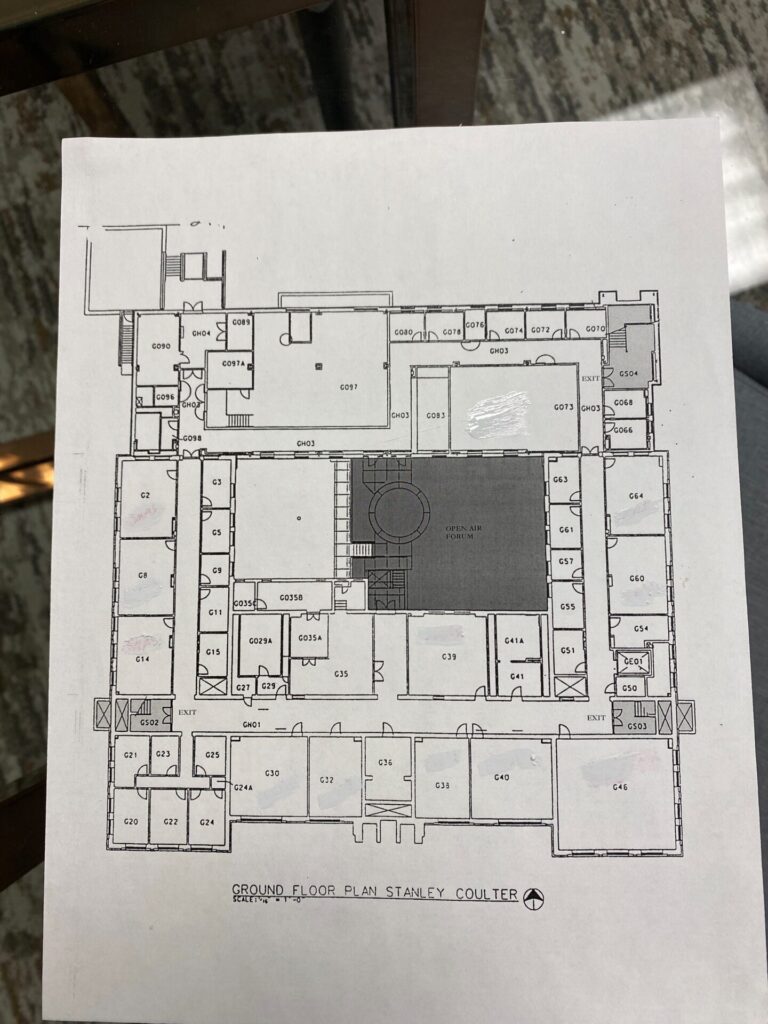 Shelter in place floorplan
