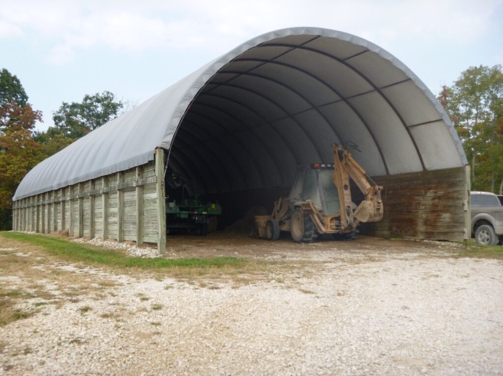 hay hoop structure