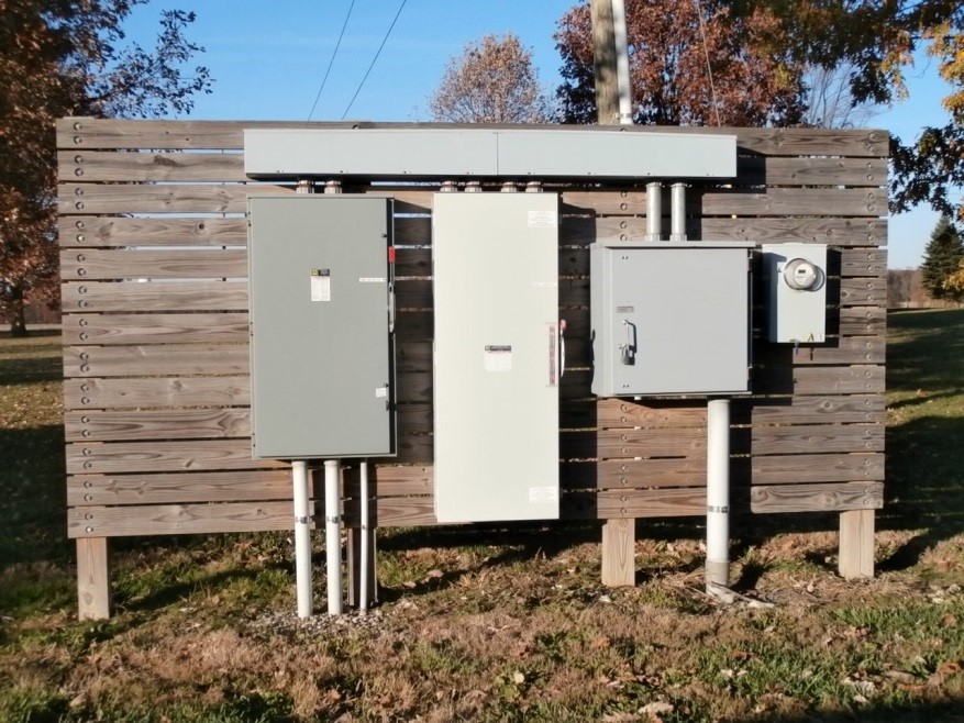SEPAC electric panels near SE03