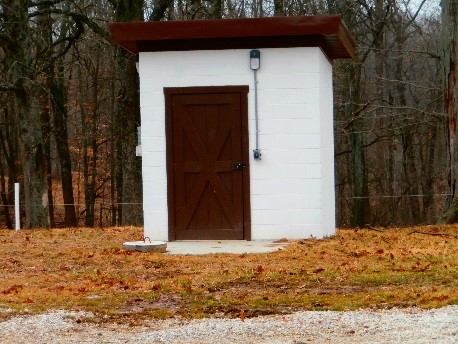 pump house at beef barn