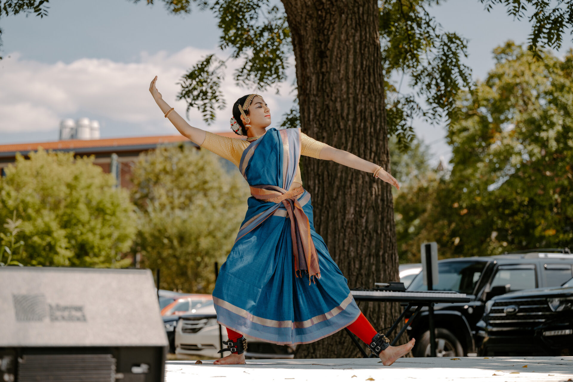 Woman dancing