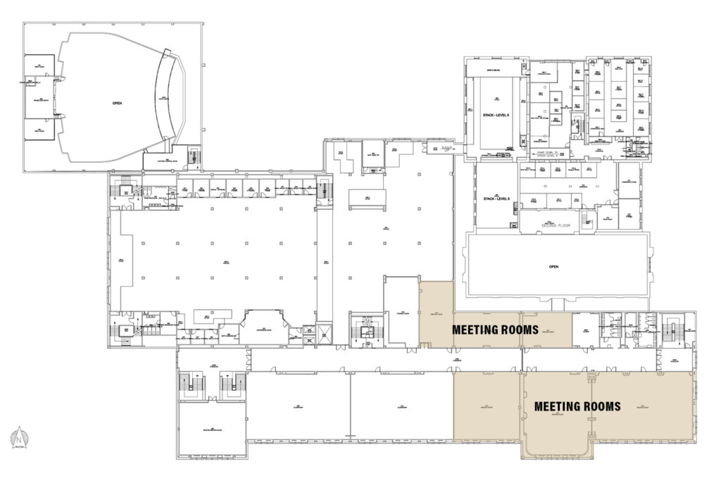 Stewart Center third floor floorplan
