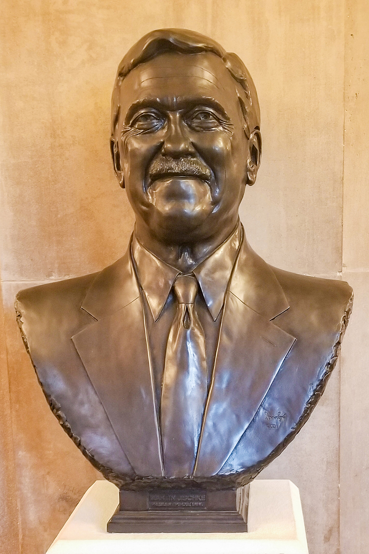 Martin C. Jischke Bust
